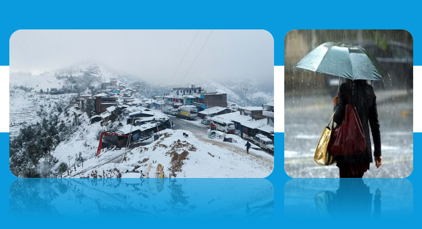 देशका विभिन्न प्रदेशमा वर्षा, हिमपात र असिनाको सम्भावना